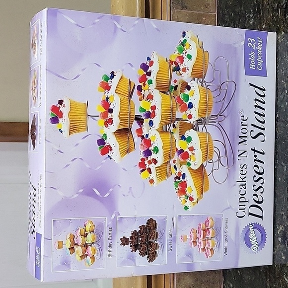 NIB Wilton Cupcakes 'N More Dessert Stand - Picture 1 of 7